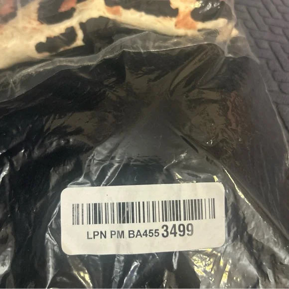 Eomenie Tankini Two Piece Tummy Control High Waist Full Coverage Slim XL Leopard - Picture 9 of 9